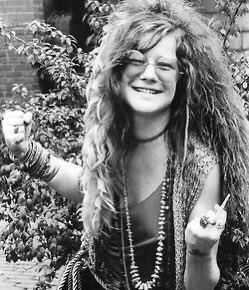 60psyche's tweet image. picture of Janis Joplin during random 60’s summer