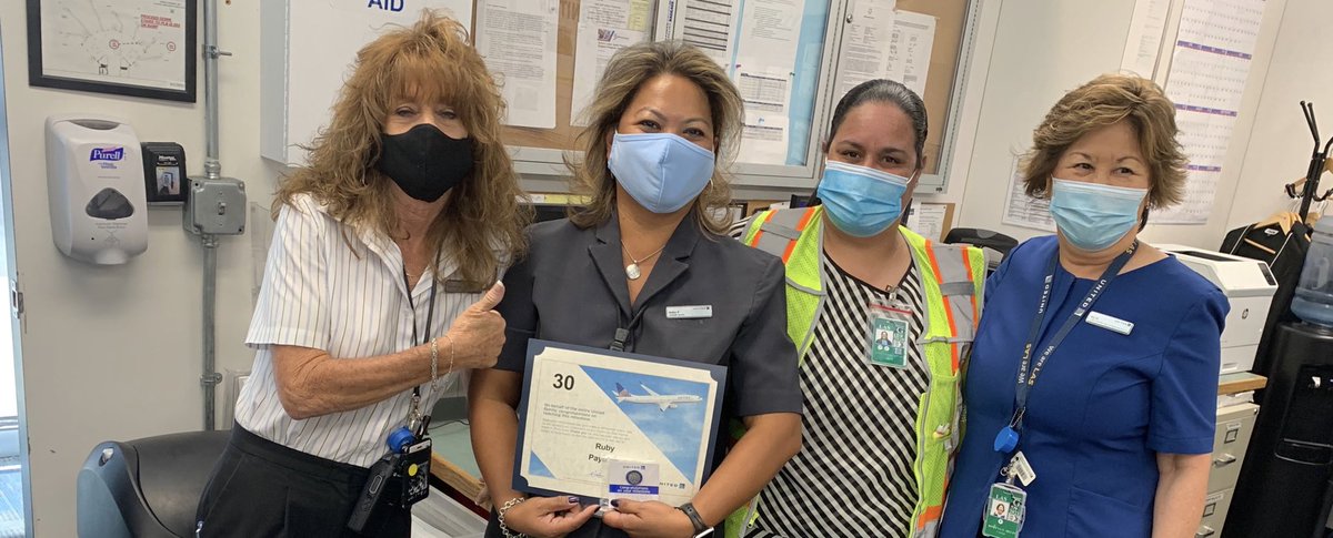 MarlaMarti's tweet photo. Las Team Congratulates Ruby Payomo on 30 Years of Service. Thank You, for your dedication and commitment to our customers. #UnitedTogether #beingunited ⁦@weareunited⁩ ⁦@DJKinzelman⁩ ⁦@EdwardLightle⁩ ⁦@GBieloszabski⁩ ⁦@KyleFinona⁩ ⁦@jamsri97_⁩ https://t.co/JgRFCdW1j1