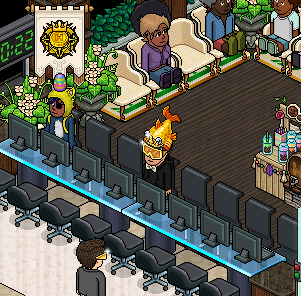 HabboTimes1's tweet photo. News Alert: The agency Global Intelligence or GI for short. Is having a revamp where they close today and are hosting interviews, then they will open the next day. This follows the retirement of 4iC members.  @HabboGi https://t.co/vYJDRGoMRn