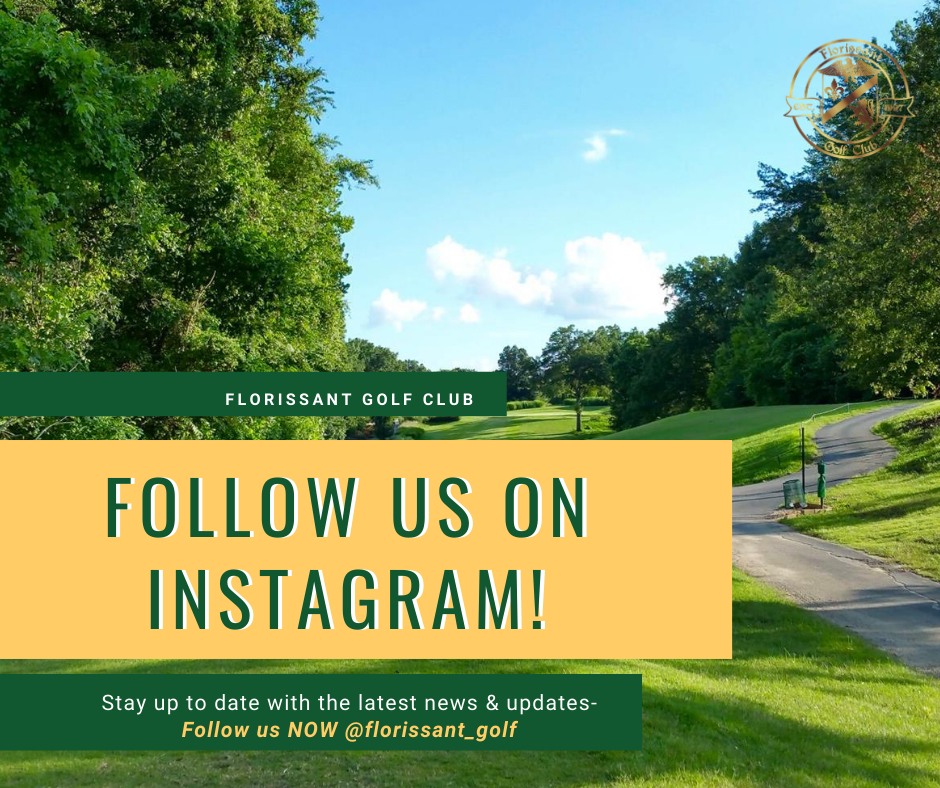 FlorissantGolf's tweet photo. Have you followed us on Instagram yet?! https://t.co/pebgg5DaN5