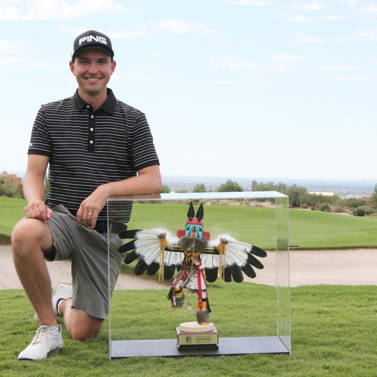 AZGolfAssn's tweet photo. T-minus 4 days. 

@CoryBacon will enter the #AZAmateur next week as one of three players in the field who holds two or more AGA Open Major titles. https://t.co/2DtqD54fdy