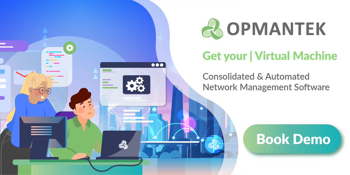 opmantek's tweet photo. Searching for consolidated & automated network management? Virtual Machine offers a 20-node lifetime license of Opmantek’s latest centralized network and flexible architecture solutions for you to test free – Request a demo. https://t.co/gR5etZ6jol
#NMIS9 #VirtualMachine https://t.co/88W3FmyFf2