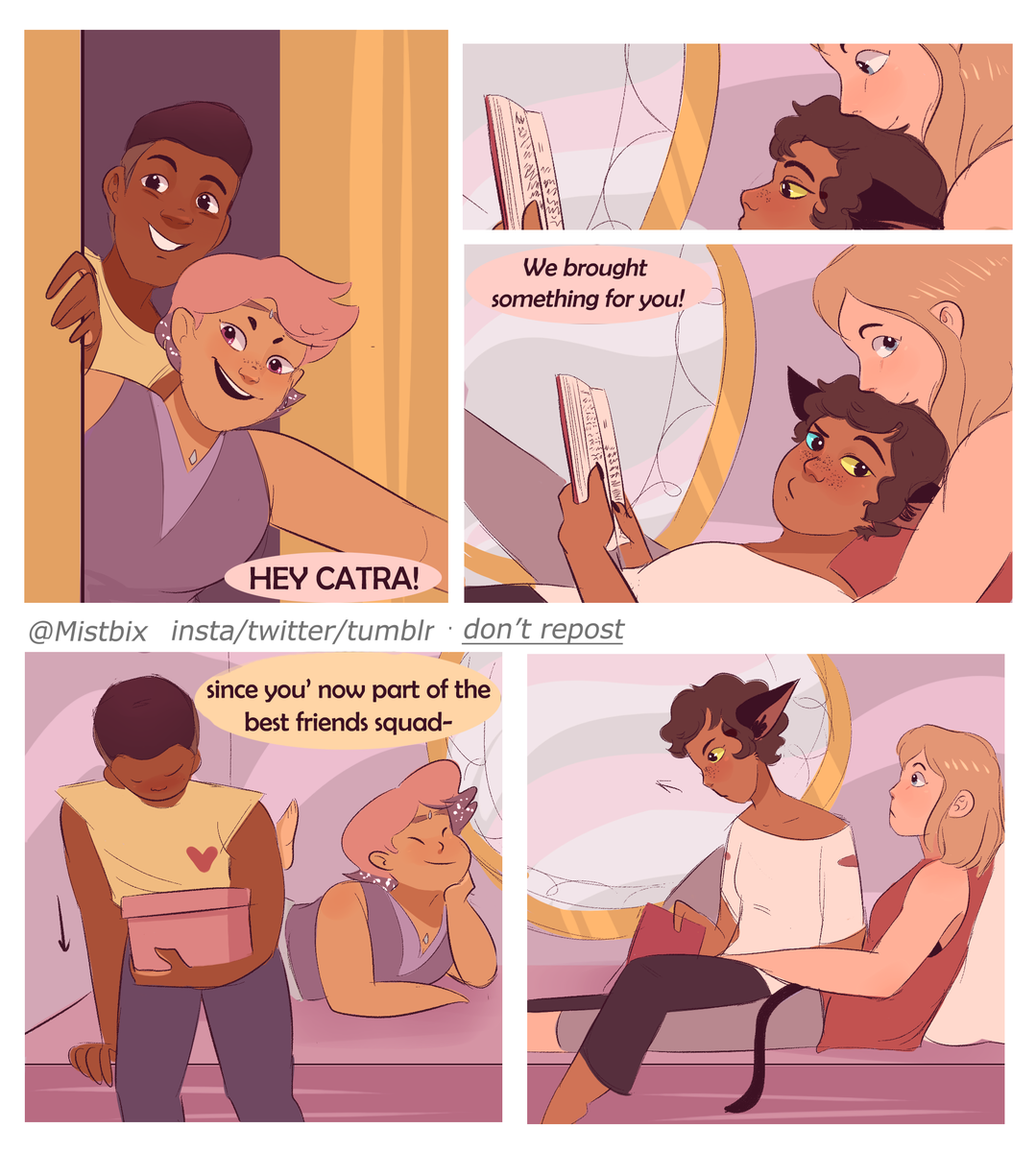 welcome to the best friends squad, officially #SheRa 