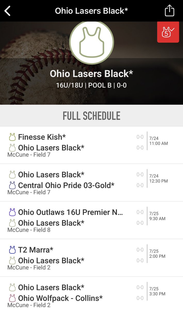 lasersblack's tweet photo. Last tournament of the summer starts tomorrow. Come out and watch us play at Outlaws Summer Showcase 2. https://t.co/1R3zasqQCC