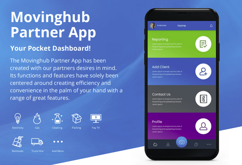 geoffwhite's tweet photo. Your @Movinghub pocket dashboard in an App! This is perfect for estate agents. #movinghub #melbre #sydre #realestate #clientservices #move #clientforlife https://t.co/0nmwVMRmo7