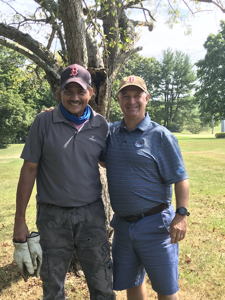 TimG_Helena's tweet photo. Stopped in to see @harborsupt today and ran into this guy. Raul was the first guy I met on my first day as an asst. supt.30 yrs ago. I met him first because I got there at 5:30 and he was already there doing push ups in the parking lot. He’s 74!#ogsavage https://t.co/AXELwNt9t2