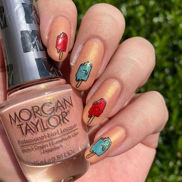 MTMorganTaylor's tweet photo. “Each shade in this collection is delightfully full of gorgeous shimmer that catches the sunlight perfectly.” @momlifenails
We absolutely love this look she created! Shade Featured: Super Fandom
#MorganTaylor #MTVSwitchOnColor #Summernails https://t.co/rLStSL8ndv