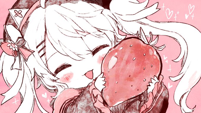 「食べ物 桃色」のTwitter画像/イラスト(古い順)