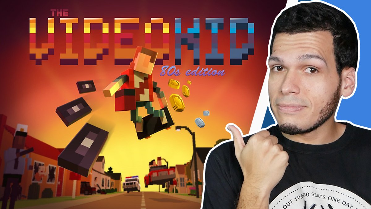 juanvelezcourt's tweet photo. #TheVideoKid is on sale on the Switch eShop for just $1. It's a great tribute to Paperboy and 80's pop culture characters. 

Enjoy me failing at it. :-X >> https://t.co/O4lfe87NF4

Link to the game on the eShop: https://t.co/F3DNQH1Y5y #gamedeals #eshopdeals https://t.co/DDso2Acsba