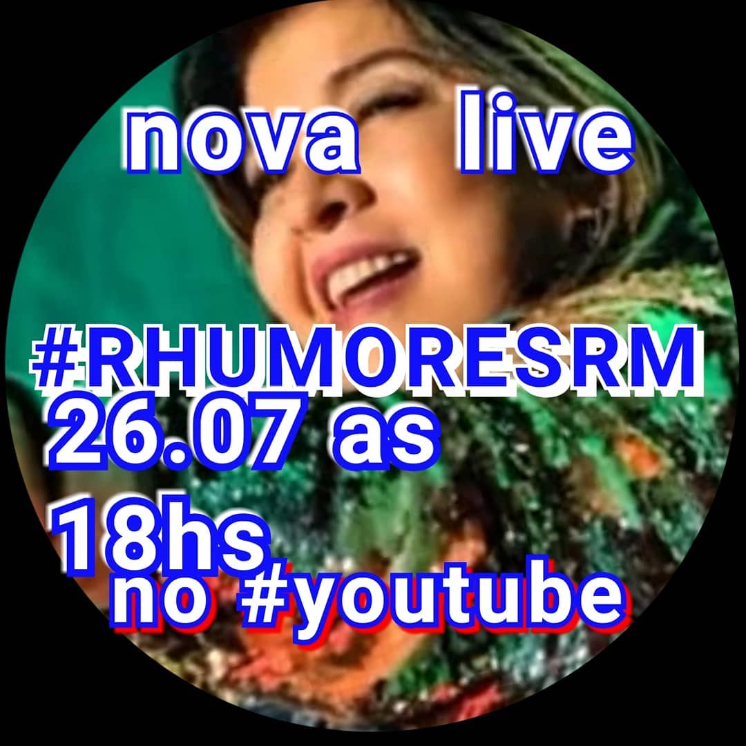 Bernadeterm's tweet photo. Ative o lembrete pra saber a hora q a live #RHumores da @RobertaMiranda1 começar.
🔸️26/07 🔸️18H #YouTube
*
#robertamiranda
#rainhasertaneja
#TeAbraçoComaMusica
#FiqueEmCasa #CanteComigo
.❤❤❤👏👏
.
#sertanejo #sertanejoraiz #blueworkeventos #feminejo https://t.co/HgPYoWvSAI