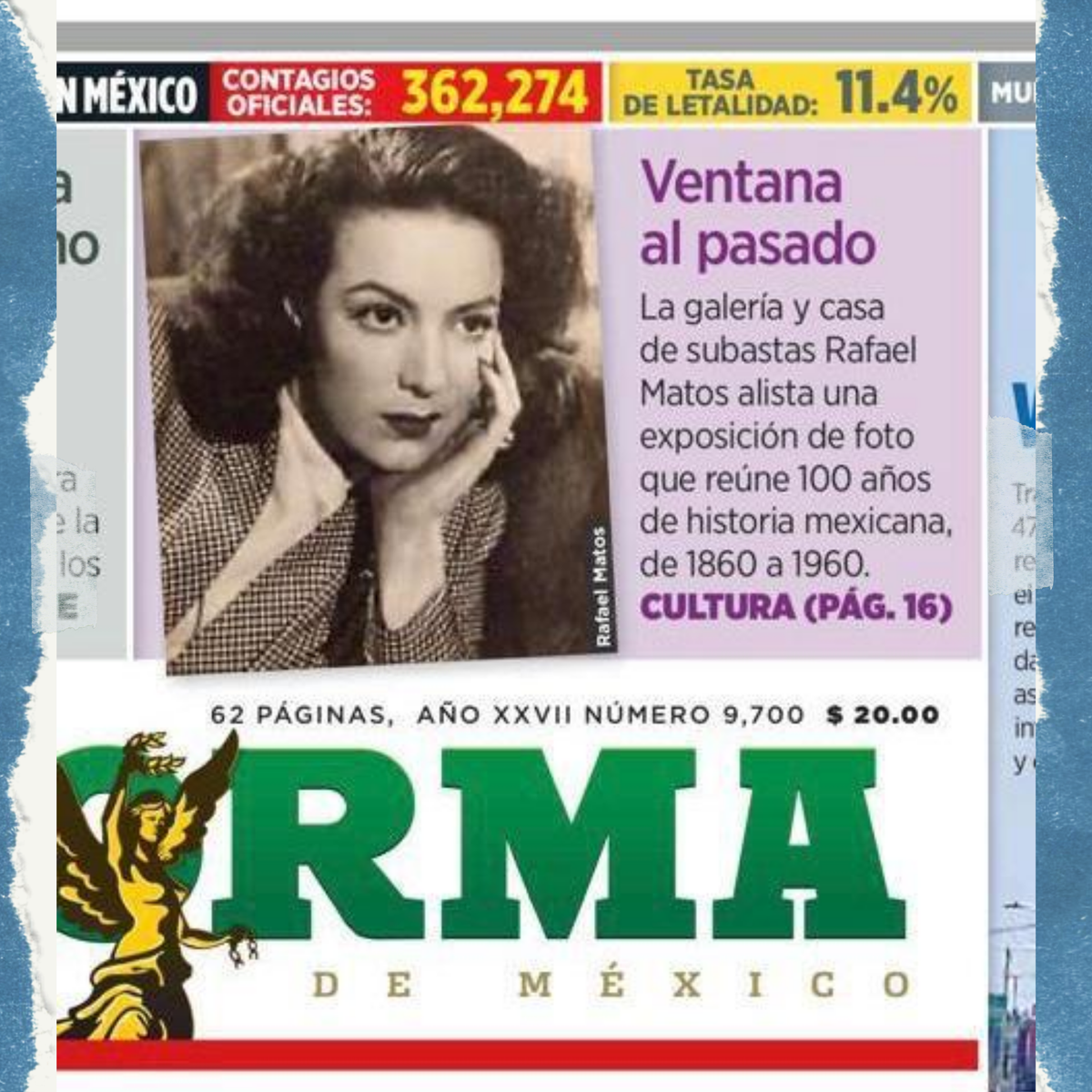 matosgaleria's tweet photo. Hoy el Periódico @Reforma nos dedicó un espacio para hablar de lo que será nuestra próxima Exposición Fotográfica, les compartimos fragmentos del reportaje de Israel Sánchez. ¡Nos vemos pronto! https://t.co/3UACcA9cIm
