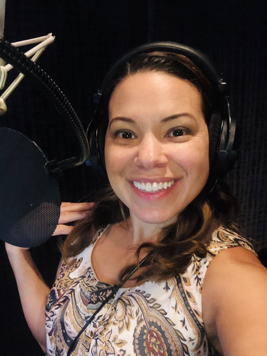 Yay! Love voice over work! Got a chance to get back into the studio to do some pick ups on a project. Great reason to get out of the house!  🎙  🎤 ❤️🎭🎧 
#QuarantineEscape #VoiceOverWork