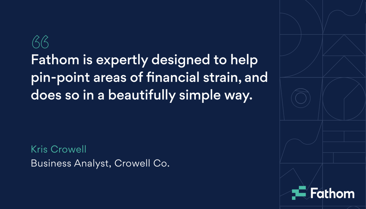 fathomhq's tweet photo. We're all about beautiful reporting and glad you agree Kris!

Thanks for the amazing review! 😁👏 https://t.co/G9YYqC6KSj