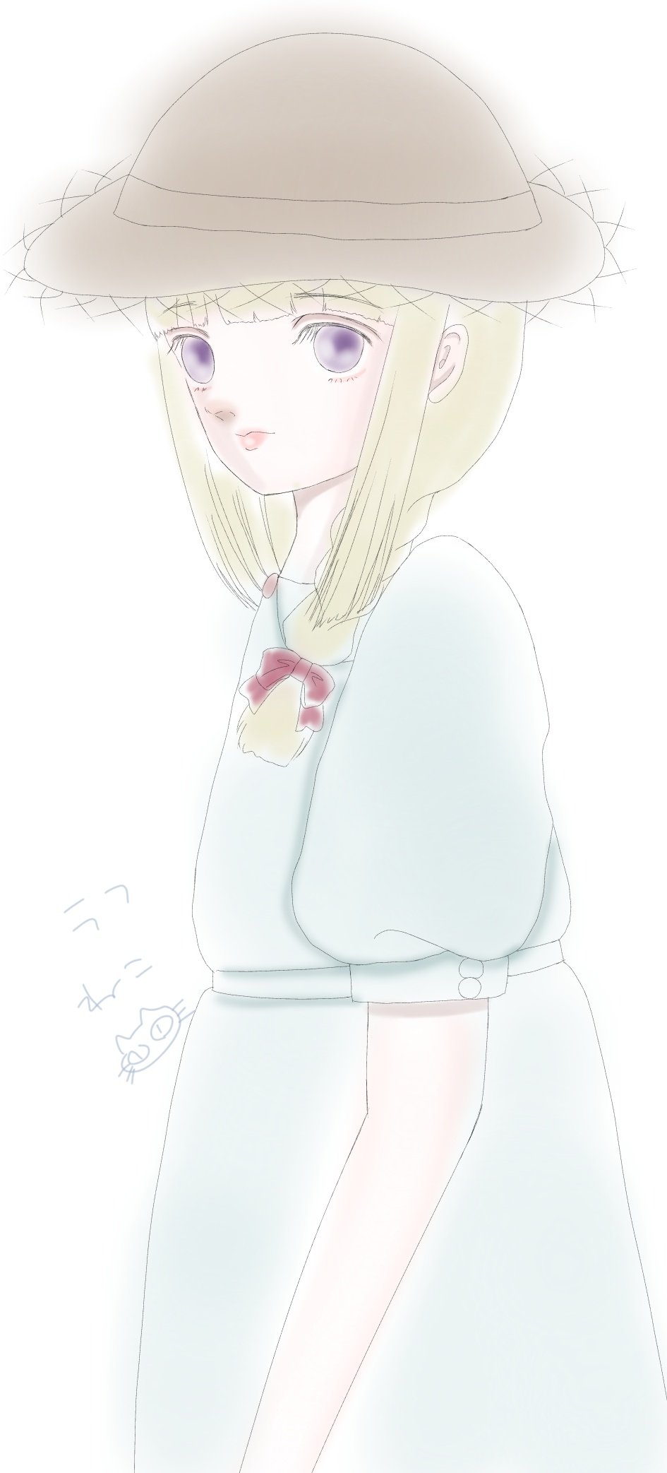 ねこ ラフ 麦わら帽子の描き方を教えて貰ったので挑戦 ๑ ㅁ ๑ T Co A17sswkpjy Twitter