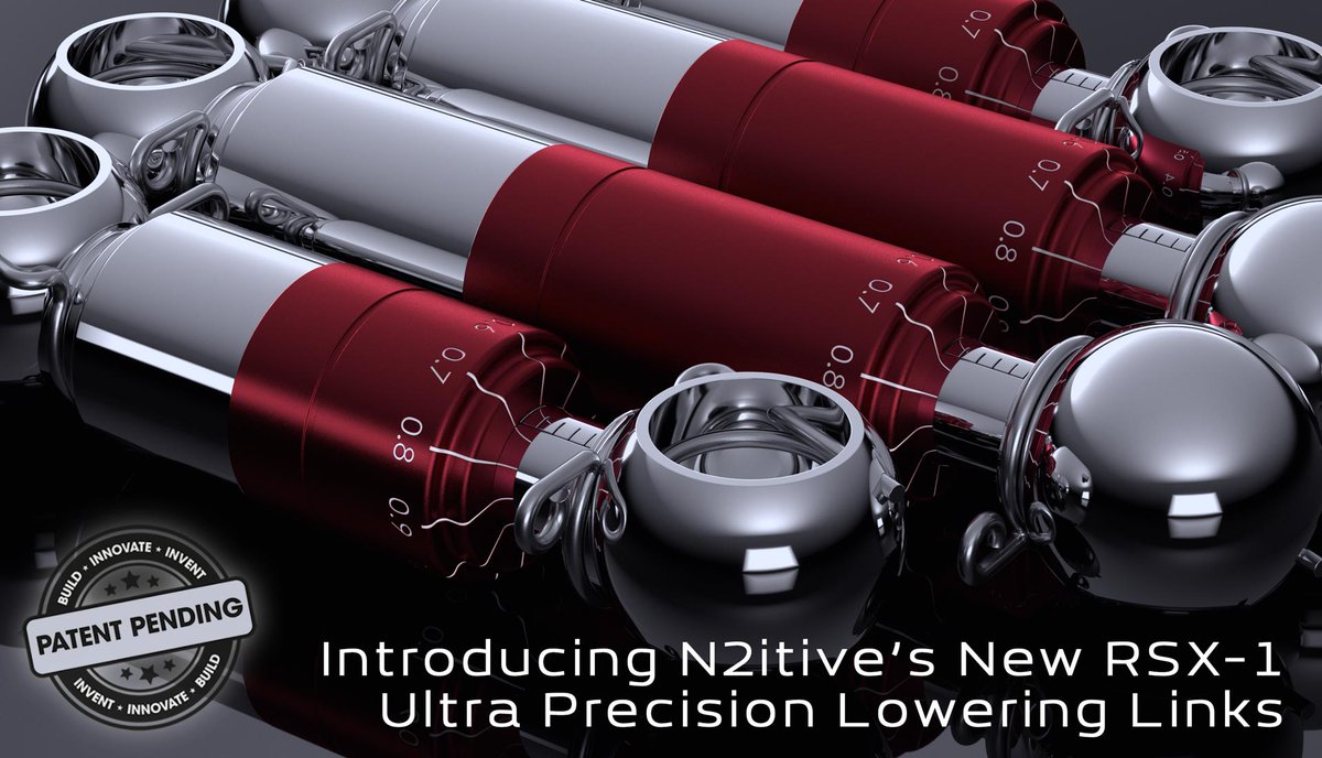 N2itiveDesigns's tweet photo. Our new RSX-1 ultra precision lowering links for the Tesla Model S and X are almost ready.  Check 'em out at https://t.co/Yr46yBOlyc Super fine adjustments down to 1/10th of a millimeter! Easy to set all links to the correct length all around. https://t.co/GNMxTG7now