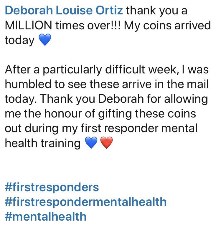 Policefamilydoc's tweet photo. Anything we can do to help brighten your day just a bit, makes it all worth it. We are here because you all matter! #code9 #code9challengecoins #firstresponders #youarenotalone https://t.co/Bdr0QXBW6f