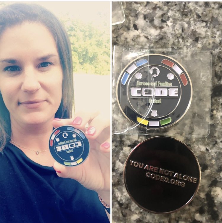 Policefamilydoc's tweet photo. Anything we can do to help brighten your day just a bit, makes it all worth it. We are here because you all matter! #code9 #code9challengecoins #firstresponders #youarenotalone https://t.co/Bdr0QXBW6f
