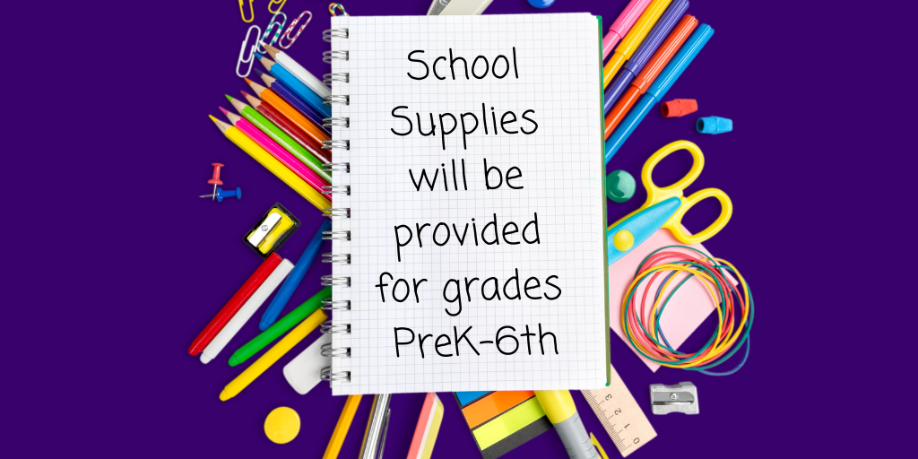 MonettR1's tweet photo. We are excited to announce that the Monett R-I School District, in partnership with local community support, school supplies for onsite learning in grades PreK-6th, will be provided for students. https://t.co/51AF3nhDad