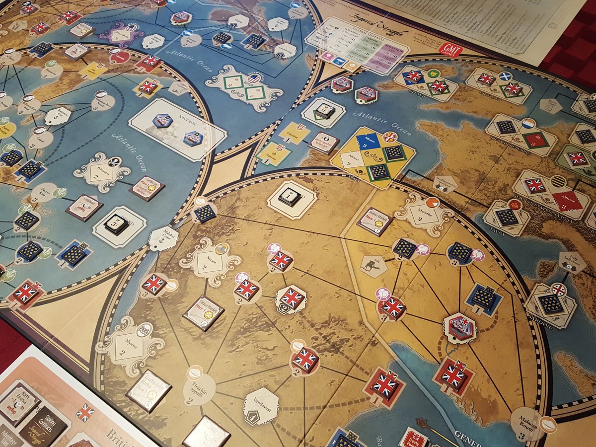 Halfway through first game. Holy . . . . !

Boy says, "Man, I love this game.

Might be our first 4 hour episode when @asimplesturgeon and I discuss on the show.

#boardgames 
<a href="/gmtgames/">GMT Games</a>