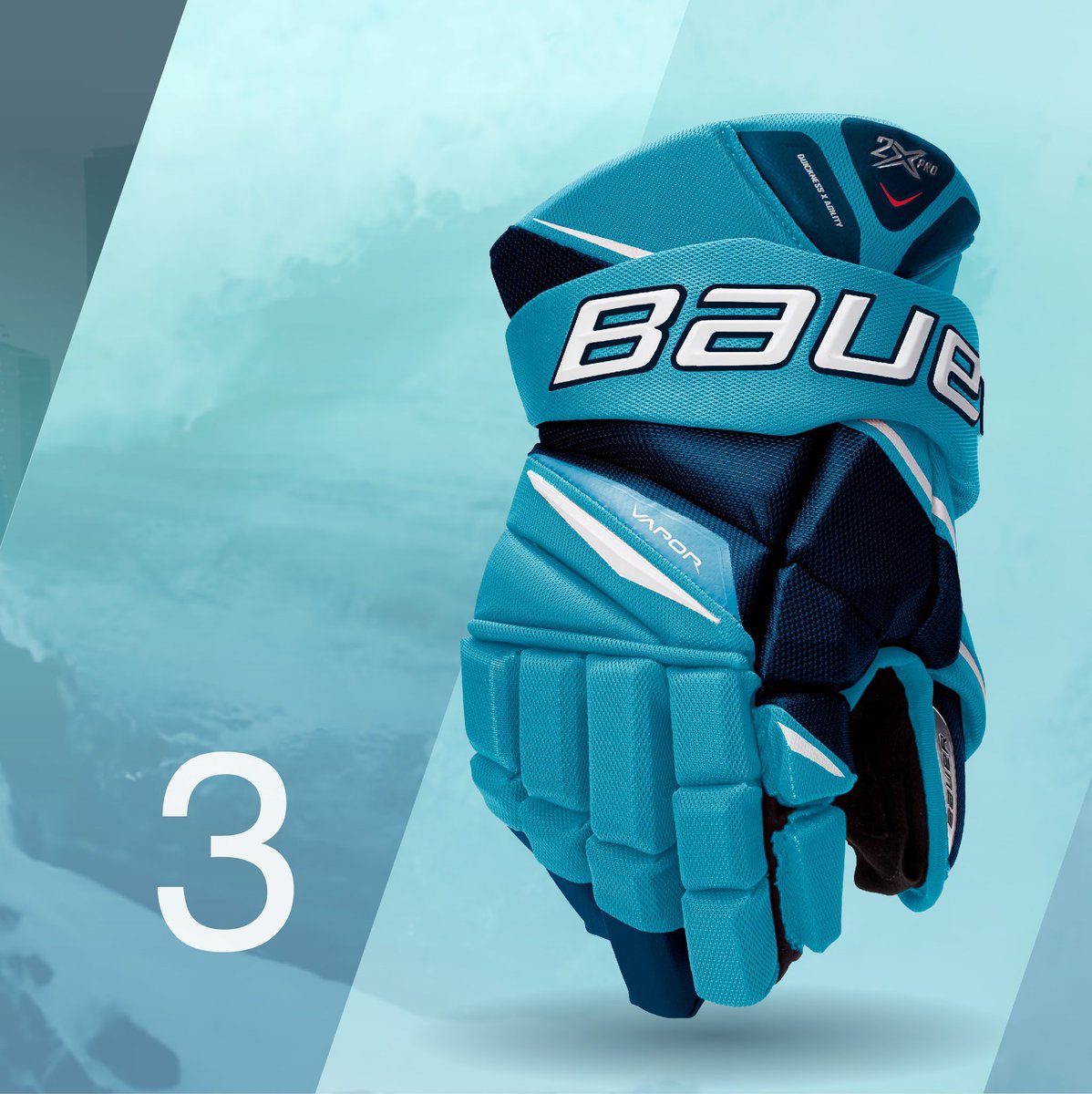 spittinchiclets's tweet photo. Which mitt would you want to see the Kraken rocking? (via @BauerHockey) https://t.co/50iuSGVvvt