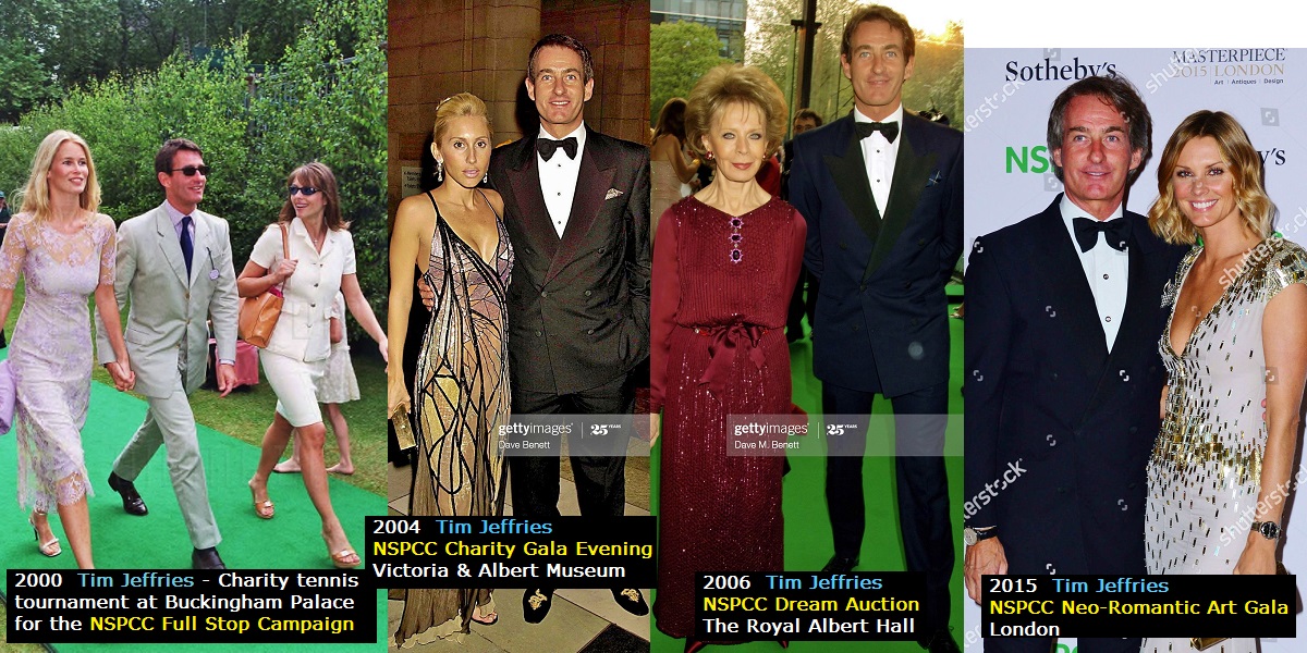 NSPCC - The National Society for the Prevention of Cruelty to Children➌0 Tim JeffriesGhislaine's pal has been an NSPCC supporter for years, taking part in numerous VIP fundraisers.He's friends with various Rothschilds & knew alleged ritual abuser Lord Montagu (RAINS List).