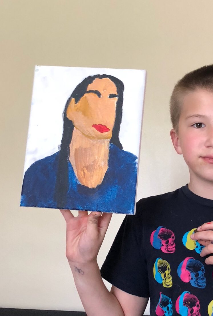 AbbyTow's tweet photo. @RepAOC this young person from MN looks up to you.  Thank you for being a role model for the young. For all of us. https://t.co/5BoR4EpgrY