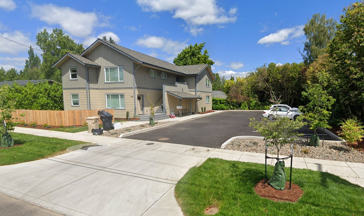Because duplexes will be legal on any lot in these cities, the state has sorta capped ALL parking mandates at 2/lot.Even in cities that regulate parking by bedroom (like Corvallis; results shown here), now all you gotta do to fit your project on a lot is ... make it a duplex.