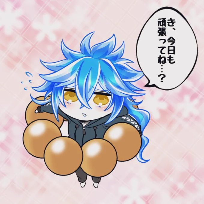 ドーナッツを配り歩く?? 