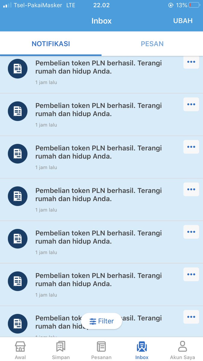 Ramandasaptra's tweet photo. @traveloka beli kemarin, inbox setiap 1 menit selalu masuk sampai sekarang, mengecewakan https://t.co/5MPCjf0w37