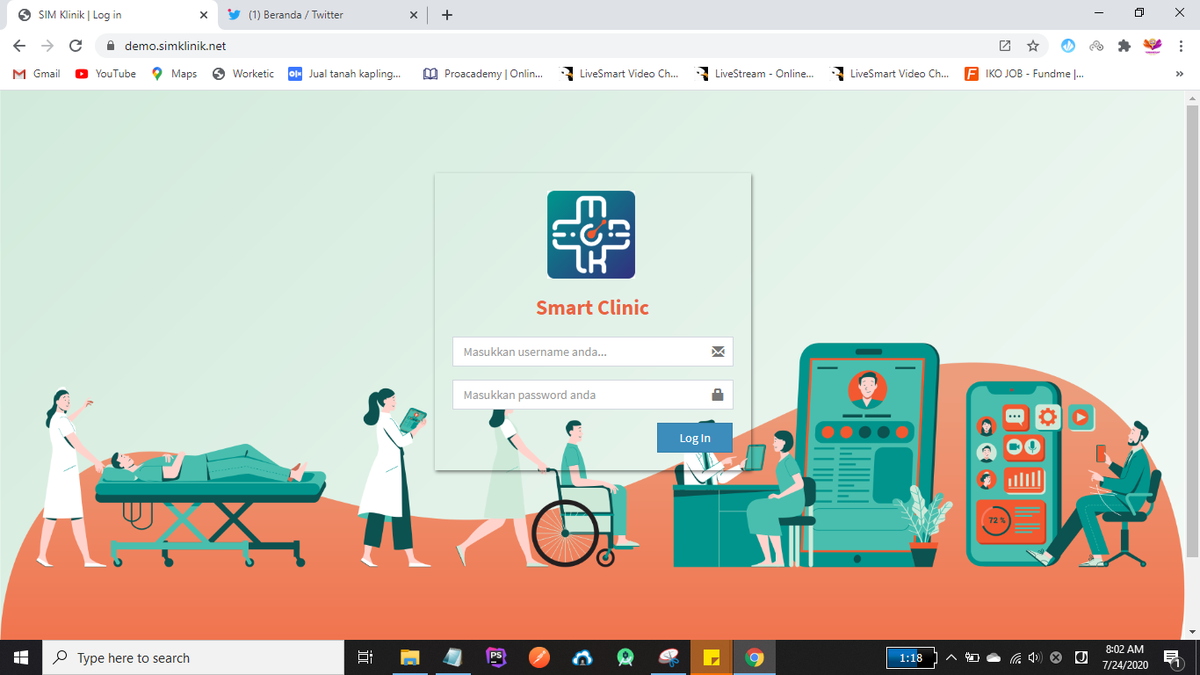 Dogefather36's tweet photo. Rebranding #simklinik jadi #smartclinic. Di dlm platform ini tersemat konsepsi kecerdasan buatan (AI) dimana sistem akan merekomendasikan bbrapa hal dlm aspek manajerial
Thanks mbak @sganjara & desainnya om @widhyatmoko ๐
Asyik gak gan @mantriss @tedytri @budimandjatmiko ?๐ https://t.co/4LYxfzO2Ar