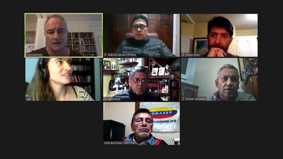 Comite_EEQ's tweet photo. ✔️ #REUNIÓN || Delegados del @ComitdeEmpresa1 junto al Presidente de #ENLACE, #CONASEP, #ISP ECUADOR, representantes de la fundación Rosa de Luxemburgo y coordinadores de las TUED acordaron realizar acciones conjuntas en beneficio de los #trabajadores. https://t.co/KjqYfAQZyq