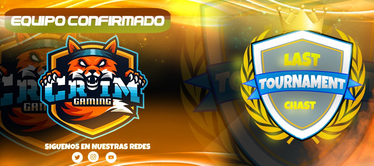 🔰Torneo LCT
•Los zorros de <a href="/CriMGamingGG/">CriM Gaming</a> vienen a por todo en este torneo a dejar todo su nivel🎮🥵

 <a href="/EliasRadiiz_AX7/">Radiz</a> 
 <a href="/StaaniuM/">Emilio</a>
 @RaktenRey
 @Breikotirri
 <a href="/xRevayyy/">Revay</a>

#GoLCT
