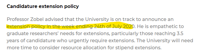 It's 30 minutes b4 COB on 24th July. Where's the announcement <a href="/unimelb/">Baba1337</a> ????????