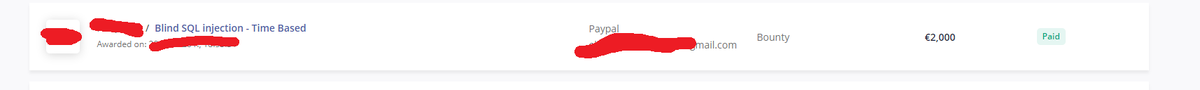 Peter00111Peter's tweet photo. #BlindSQLInjection , 2,000EUR rewarded!

#INTIGRITI.
#BugHunting. https://t.co/A29EoJYqYO