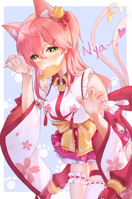 #miko_Art 
Nya~? 