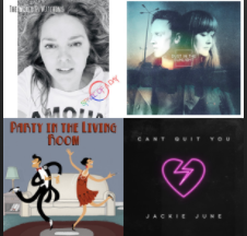 IndieMusicWomen's tweet photo. Bored with music videos?

Check out the videos by these amazing indie music women on our YouTube playlist!  

@alyssakayhill 
@aniacakess 
@spaceofaday 
@marinke013 
@weareDITS 
@CaraVanThorn 
@JackieJuneMusic 
@JazzyMejiaOnly  

Watch here: https://t.co/VylvNBuC4X https://t.co/7SmBci6Ty4