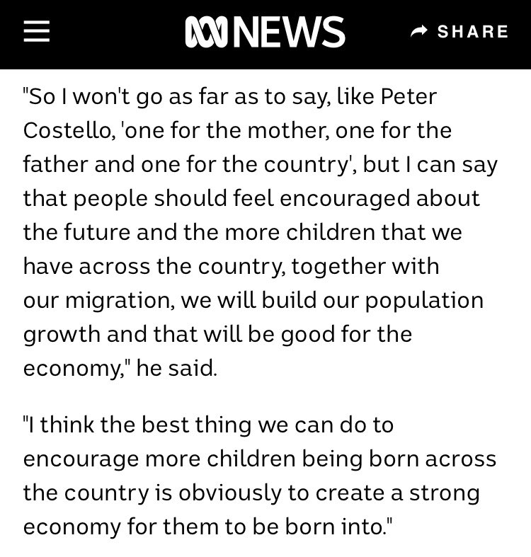 this was where I switched off the television and took the dog for a walk. When the treasurer of an aggressively misogynist government - they took income support from the child care sector and gave it to priests - started chortling about having babies.