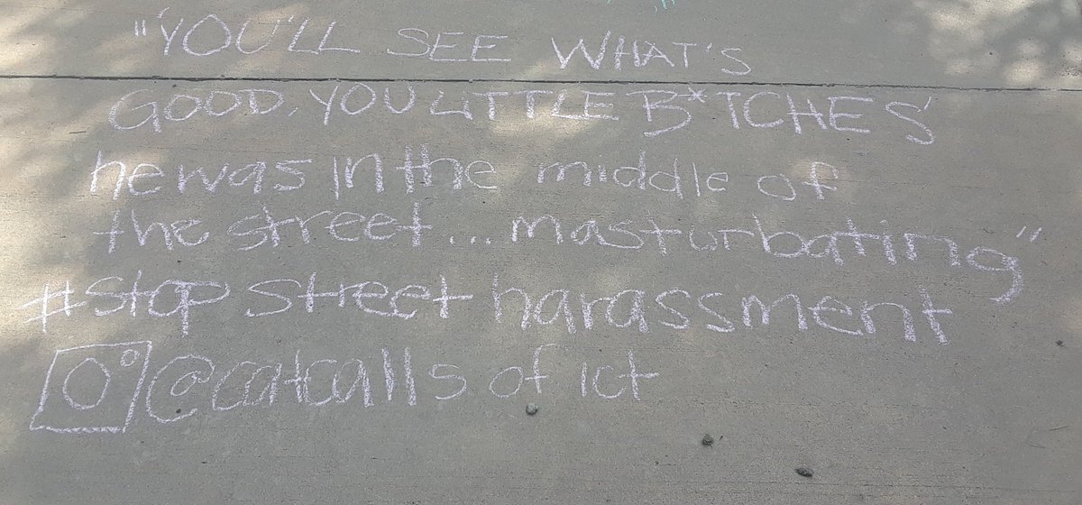 catcallsofict's tweet image. Stories like this should never happen to anyone #stopstreetharassment

A nadie le debería de pasar una historia como ésta #bastaalacosocallejero