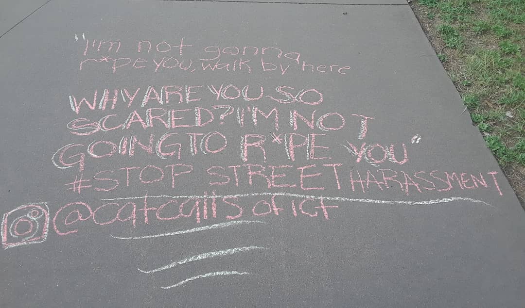 catcallsofict's tweet image. TW: R*PE IS MENTIONED

Telling someone you're not gonna r*pe them doesn't make them feel any safer #stopstreetharassment