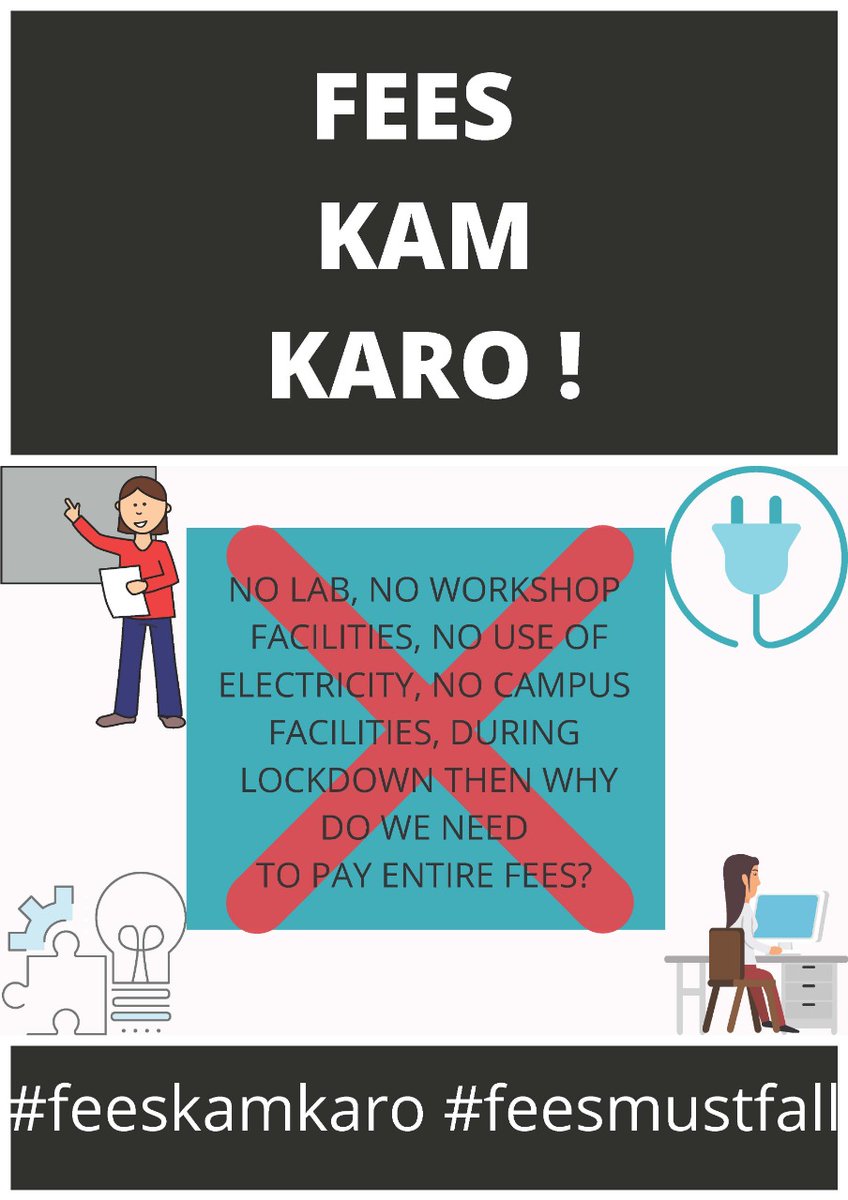 keshavsaptrishi's tweet photo. #MduFeesKamKaro
it's very unjust to demand the full fee ie 36000, which is extremly high 4 lot of parents to afford. The World Economy has been shattered due to Covid19.
@ugc_india @HRDMinistry
@narendramodi @OfficialMdu @dprmdurtk @cmohry @anilvijminister @mlkhattar @Dchautala https://t.co/HTplCsmgIK