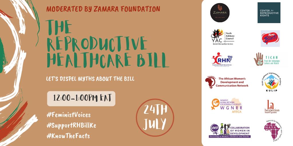 YourAuntyJane's tweet photo. Have you read the reproductive health bill? It is the the Reproductive health bill & NOT the abortion bill. Breaking this down today from 12-1pm EAT is a #SupportRHBillKe to #KnowTheFacts about the #RHBill moderated by @Zamara_fdn. Join us in this candid convo to u/stand the bill https://t.co/aECMWZ8bXW