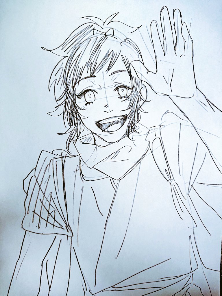 やっさだ描きたい欲は発散したんで英語やりやす 