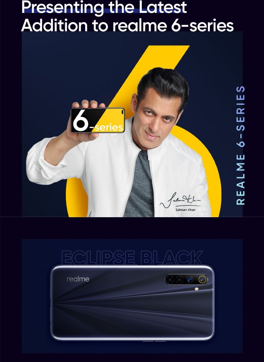 shah_himanshu's tweet image. Salman Khan

#PowerfulPerformanceProDisplay
#realme6i #realme @MadhavSheth1 @realmemobiles