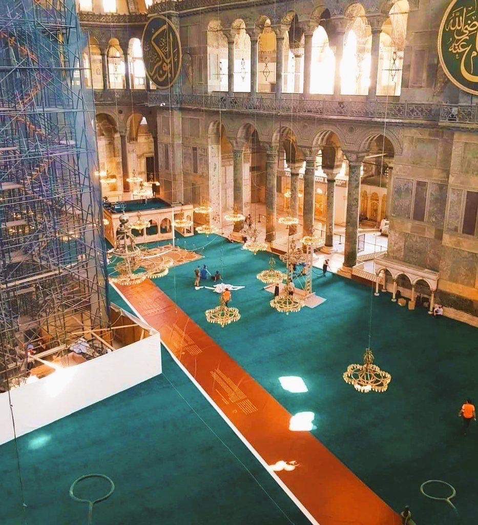 akpinar_serhat's tweet photo. 85 Yıl aradan sonra , MİSAK-İ MiLLİ Sınırlarımız içerisinde hür irademizle bugün AYASOFYA-i KEBİR CAMİİ mizde kılınacak CUMA NAMAZI ,  tüm İSLAM AlEMİ ‘nin, birlik ve beraberliğine daim olsun . Hayırlı Olsun . #AyasofyaCamii #AyasofyaCami https://t.co/21ofVf1Src