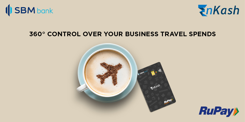 With the SBM EnKash RuPay Business Card, you can now pay for your utility and business travel expenses on the go. #RuPay #SBMBankIndia #EnKash #CorporateCard
