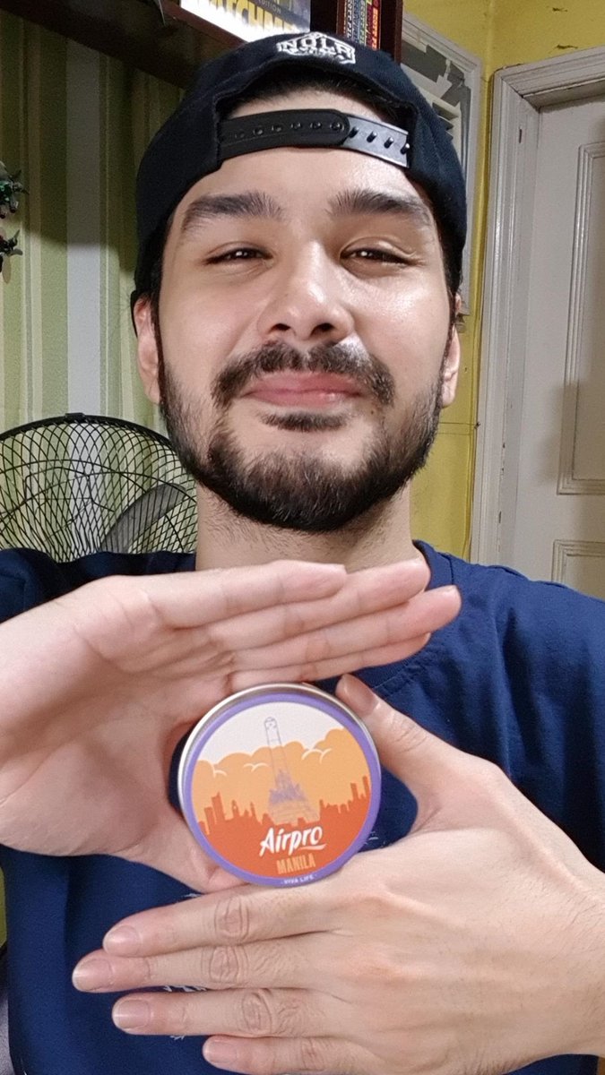 TeamRidemaxPH's tweet photo. Thank you so much @biboreyes ✨ Such a cool #AirproSelfie with our best-selling Airpro Fragrances Manila scent 🇵🇭 You the best!!

 @AirproOfficial https://t.co/DgmpVNcxec