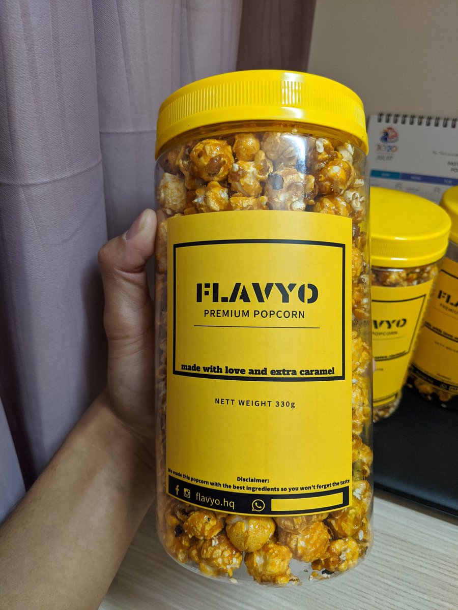 princetriniey's tweet photo. Selamat pargeyyyyyyy
πΏπΏπΏπΏπΏπΏπΏπΏ
Dengan ini saya mengisytiharkan bekas asal popcorn #flavyo telah kembaliii
β€οΈβ€οΈβ€οΈβ€οΈβ€οΈ
Mana yang belum order cepat cepat tekan link ni https://t.co/r1VR8P1BX9
Yang area Sunway, PJ , subang, Shah alam dan kwsn sekitar boleh COD no probsπΏπ€ https://t.co/DXbEw1gChk