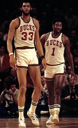 Number 2:Kareem Abdul-Jabbar (eraPPG: 31.4, rTS%: +10.2% in 70, 74, 77, 80, and 83)For the top two playoff scorers, narrowing it down to two seasons was tough! Kareem went 13 years in between his best playoff seasons, which shows just how unstoppable the sky hook was.