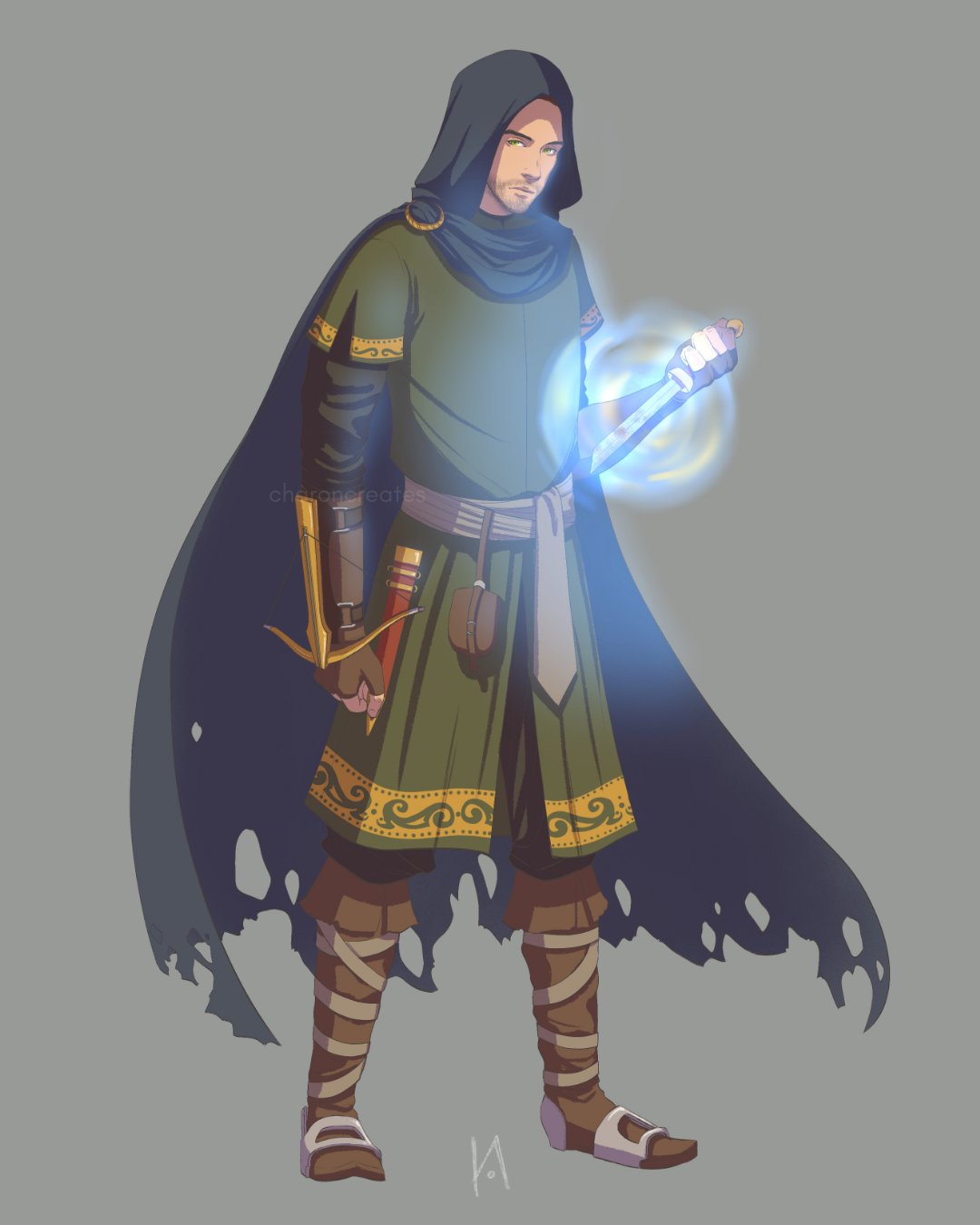 Half elf sorcerer deals