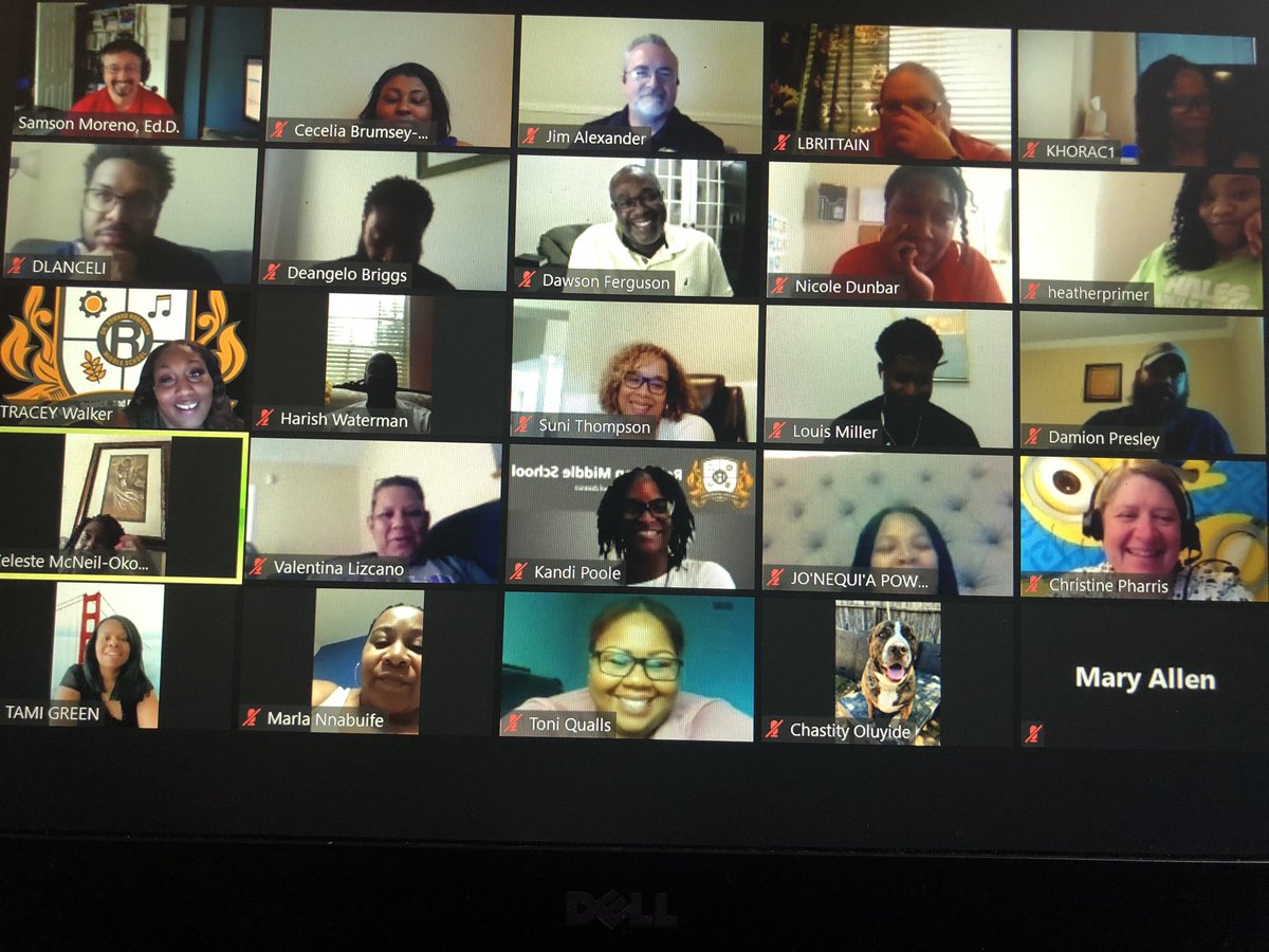 RobersonSpring's tweet photo. Remarkable DNA in attendance and prepared to help lead RMS into this 2020-2021 school year!
#coronacantstopRMSculture https://t.co/IesmdNHexx